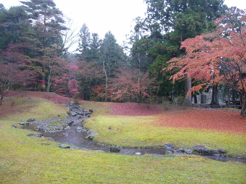 foto_20091114_0955_01.jpg - [de]Ein Yarimizu, ein Zulauf zu dem See, der 1984 entdeckt wurde. Er ist der älteste noch erhaltene Zulauf in einem Park in Japan.[en]This is called a Yarimizu, a feed for the park lake which was discovered in 1984.